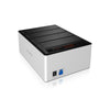 ICY BOX 4 bay JBOD docking and cloning station with USB 3.0 for SATA hard disks and SSDs  (IB-141CL-U3)