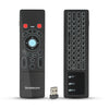 Simplecom RT250 Rechargeable 2.4GHz Wireless Remote Air Mouse Keyboard with Touch Pad and Backlight