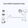 Simplecom TH201 HDMI to DisplayPort Active Converter Cable 4K@60hz USB Powered 2M