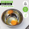 Home Master 36PCE Mixing Bowl High Quality Polished Stainless Steel 600ml