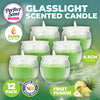 Perfect Scent 12PCE Fruit Fusion Scented Fragrant Candle Glass Holder 6.5cm