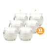 Perfect Scent 12PCE Fresh Daisies Scented Fragrant Candle Glass Holder 6.5cm