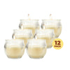 Perfect Scent 12PCE Vanilla Scented Fragrant Candle Glass Holder 6.5cm