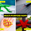 Handy Hardware 24PCE Polyethylene Rope High Visibility Reflective Colours 20m