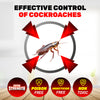 SAS Pest Control 48PCE Cockroach Traps Fast Acting Effective 10 x 7.6cm