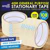 Office Central 108PCE Stationary Tape Multipurpose Home Office Study 40m