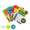 Office Central 48PCE A5 Word Search Activity Books Over 140 Puzzles 160pg