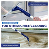 Xtra Kleen 12PCE Window Squeegee Telescopic Handle Streak Free 72 - 107cm