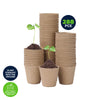 Garden Greens 288PCE Seedling Paper Pulp Pots Organic Biodegradable 8.5 x 8cm