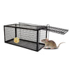 SAS Pest Control 12PCE Rat Trap Metal Cage Reusable Indoor Outdoor Use 24cm