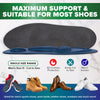 1st Care 12 Pairs Men's 3D Insole Joint Padding Arch Support Heel Cushioning