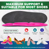 1st Care 12 Pairs Women 3D Insole Joint Padding Arch Support Heel Cushioning