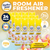 Perfect Scent 24PCE Air Freshener Room Spray Tropical Frangipani Scent 200g