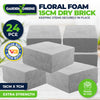 Garden Greens 24PCE Floral Foam Brick Dry Ready To Use Flower Arranging 15cm