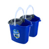 Xtra Kleen 12PCE Mop Bucket With Removable Wringer Easy Pour Spout 10L