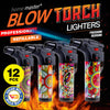 Home Master 12PCE Blow Torch Lighter Refillable Safety Lock Freedom Designs