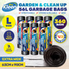 Xtra Kleen 360PCE 56L Garbage Bin Liners Large Tear & Leak Proof 63 x 90cm