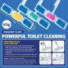 Xtra Kleen 24PCE 45g Toilet Rim Clip-On Deodoriser Foaming Assorted Scents