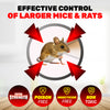 SAS Pest Control 144PCE Rat Mouse Traps Extra Large Super Strong 20.5 x 11cm