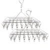 Xtra Kleen 12PCE Rotating Stainless Steel Clothes Hanger With 40 Pegs