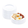 Home Master 48PCE Melamine Plates Lightweight Chip & Scratch Resistant 25cm