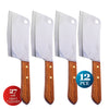 KIWI 12PCE Meat Cleaver Premium Professional Range Tempered Steel Blade 27cm