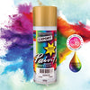 Australian Export 12PK 250gm Aerosol Spray Paint Cans [Colour: Gold]