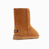 Ugg Boots Genuine Australian Sheepskin Unisex Short Classic Suede (Chestnut, EU37)