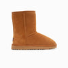 Ugg Boots Genuine Australian Sheepskin Unisex Short Classic Suede (Chestnut, EU38)