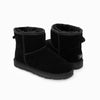 Ugg Boots Genuine Australian Sheepskin Unisex Mini Classic Suede (Black, EU38)