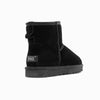 Ugg Boots Genuine Australian Sheepskin Unisex Mini Classic Suede (Black, EU41)