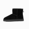 Ugg Boots Genuine Australian Sheepskin Unisex Mini Classic Suede (Black, EU43)