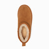 Ugg Boots Genuine Australian Sheepskin Unisex Mini Classic Suede (Chestnut, EU35)