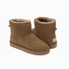 Ugg Boots Genuine Australian Sheepskin Unisex Mini Classic Suede (Olive, EU35)