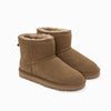 Ugg Boots Genuine Australian Sheepskin Unisex Mini Classic Suede (Olive, EU38)