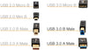 1.5m USB 3.0 Male to USB-B 3.0 Male Cable