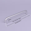 Aluminium Kitchen Cabinet Handles Drawer Bar Handle Pull 192mm