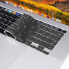 Keyboard Cover Skin For MacBook Pro 13 Pro 16 A2338 A2289 A2251 A2141 M1 M2 2020 to 2023 Grey