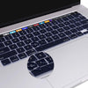 Keyboard Cover Skin For MacBook Pro 13 Pro 16 A2338 A2289 A2251 A2141 M1 M2 2020 to 2023 Navy Blue