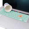 Keyboard Cover Skin For MacBook Pro 13 Pro 16 A2338 A2289 A2251 A2141 M1 M2 2020 to 2023 Mint Green