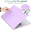 Purple MacBook Pro 13 Inch Case 2016-2023 M1 M2 A2338 A2289 A2251 A2159 Hard Shell Case Keyboard Cover