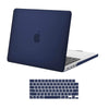 Suitable for MacBook Pro 14 Max Inch Case 2023 2022 2021 M2 A2779 M1 A2442 Hardshell Case Keyboard Cover Blue