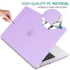 Suitable for  MacBook Pro 14 Max Inch Case 2023 2022 2021 M2 A2779 M1 A2442 Hardshell Case Keyboard Cover Purple