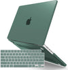 Suitable for  MacBook Pro 16 inch Case 2023 2022 2021 M2 A2780 A2485 M1 Pro/Max Hard Shell Case Keyboard Cover Midnight Green