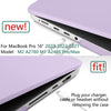 Suitable for  MacBook Pro 16 inch Case 2023 2022 2021 M2 A2780 A2485 M1 Pro/Max Hard Shell Case Keyboard Cover Purple