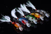 5x 4.5cm Popper Crank Bait Fishing Lure Lures Surface Tackle Saltwater