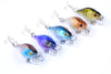 5x 4.3cm Popper Crank Bait Fishing Lure Lures Surface Tackle Saltwater