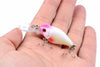 6x 6cm Popper Crank Bait Fishing Lure Lures Surface Tackle Saltwater