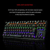 Mechanical Gaming Keyboard Green Switches 87 Keys LED Backlight PC and Laptop