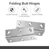 Pack of 20 Hinge 3 Inch Stainless Steel Door Hinges Cabinet Door Hinges Furniture